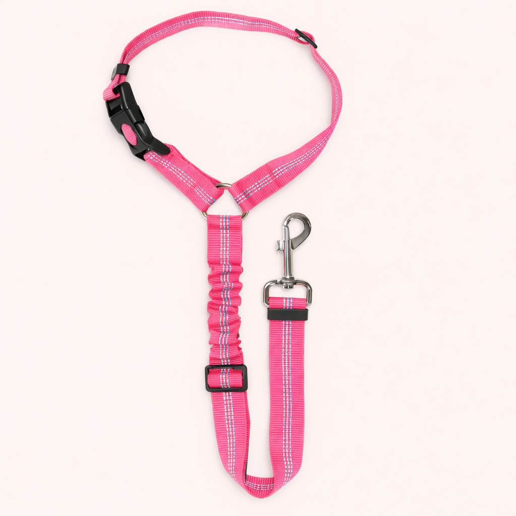 Reflective Dog Car Safety Seat Belt
