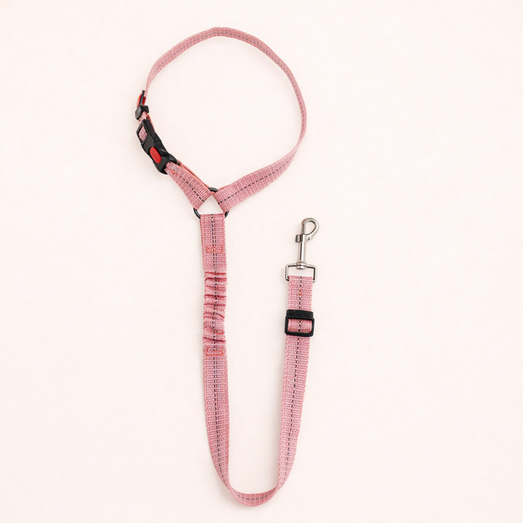 Reflective Dog Car Safety Seat Belt